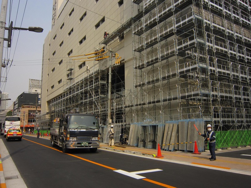 高青日本三年建筑工